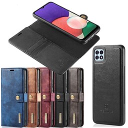 Wallet DG-Ming 2i1 Samsung Galaxy A22 5G  - Grå