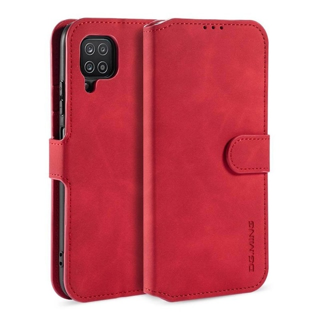 DG-Ming Wallet 3-kort Samsung Galaxy A22 4G  - rød