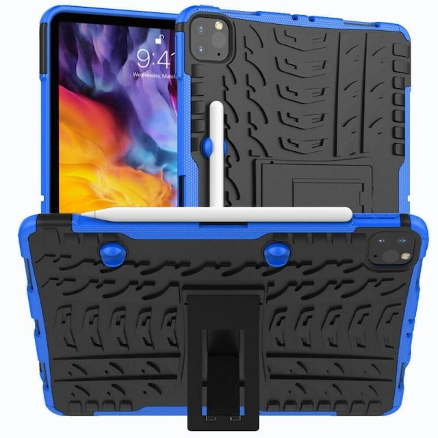 Slagbestandigt cover med stativ Apple iPad Pro 11 (2021)  - blå