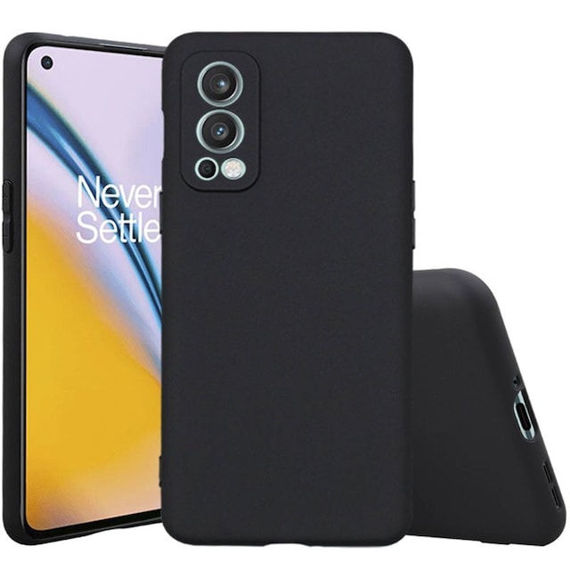 Silikone cover OnePlus Nord 2 5G - Sort