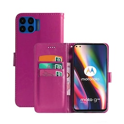 Wallet Cover 3-kort Motorola Moto G 5G Plus  - lyserød