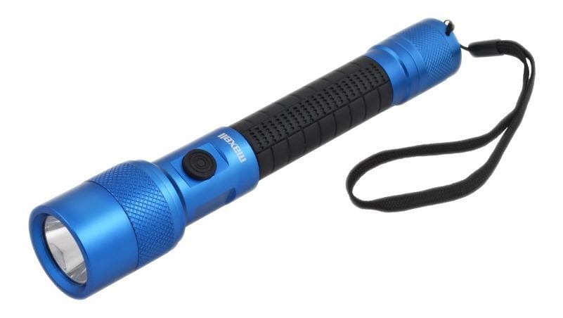 Maxell UV LED flashlight, IP44, aluminum, blue | Elgiganten