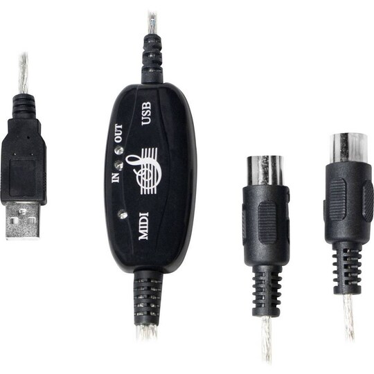 Renkforce USB-midi-kabel | Elgiganten
