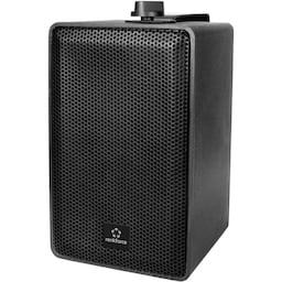 Renkforce RL100W BK Reolhøjttaler Sort 100 W 90 Hz -