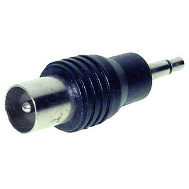 TRU COMPONENTS Jack-adapter Jackstik 3,5 mm - Coax-stik Mono Poltal:2 1 stk