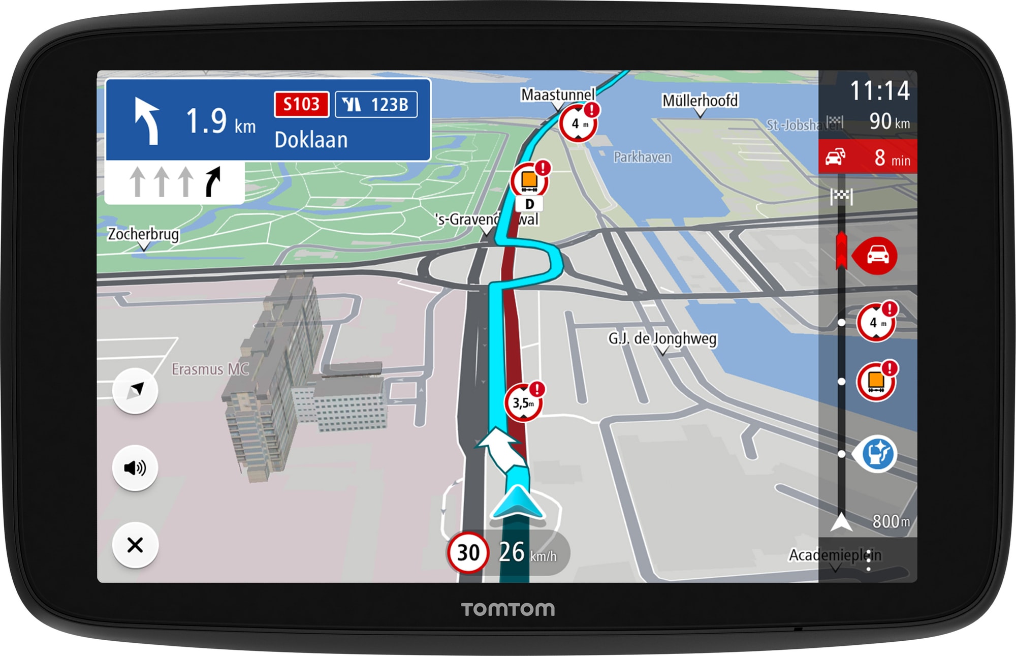 TomTom GO Expert 6" satellitnavigering (sort) Elgiganten