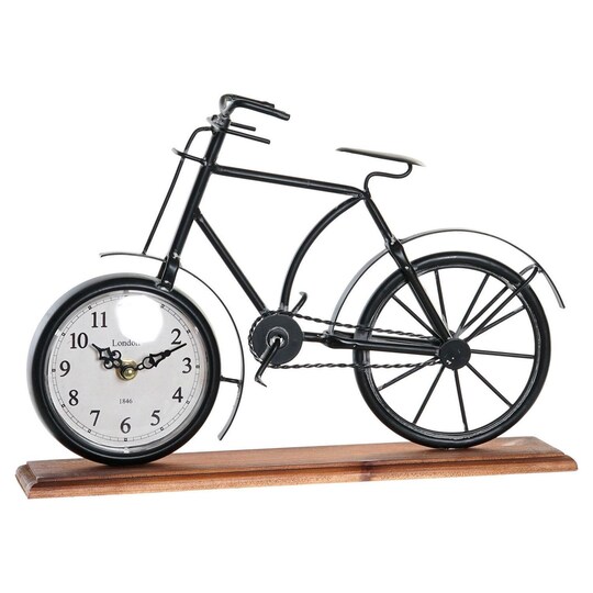 Namizna ura DKD Home Decor Cykel Jern Træ MDF (34 x 8 x 23.5 cm) |  Elgiganten