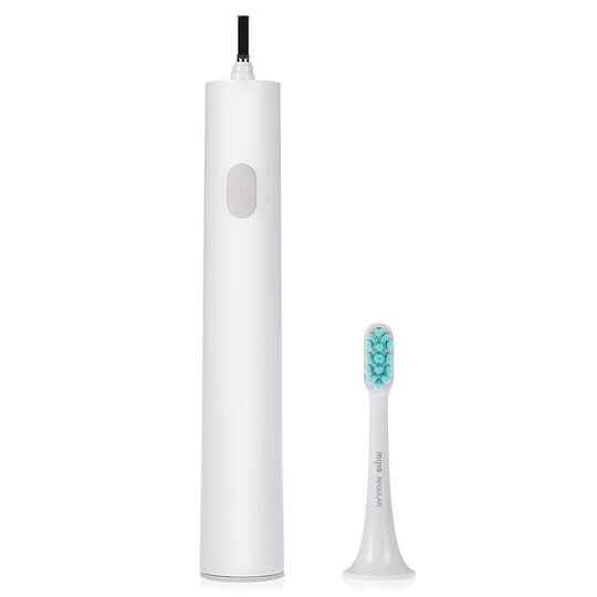 Xiaomi Mi Smart elektrisk tandbørste T500 Genopladelig, For voksne, Antal  børstehoveder inkluderet 1, Sonic -teknologi, Hvid | Elgiganten