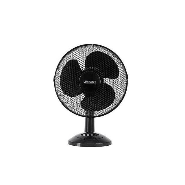 Mesko Fan MS 7309 Bordventilator, Antal hastigheder 3, 40 W, Oscillation, Diameter 30 cm, Sort