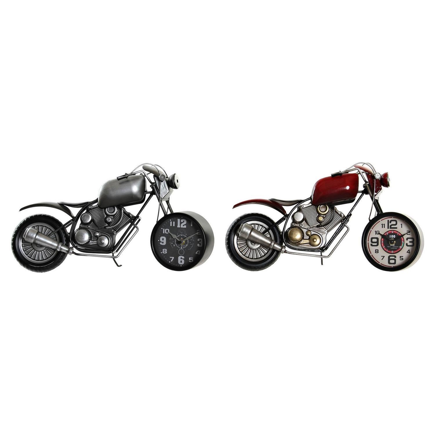 Namizna ura DKD Home Decor Motorcykel Jern (2 pcs) (44 x 13.5 x 23 cm) |  Elgiganten