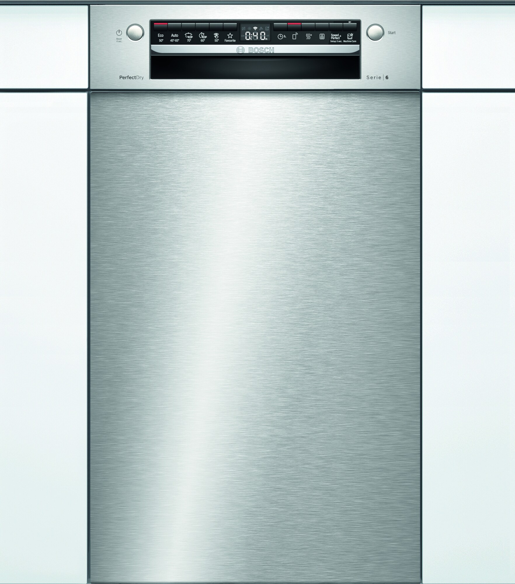 Bosch Series 6 opvaskemaskine SPU6ZMS10S (rustfrit stål) | Elgiganten
