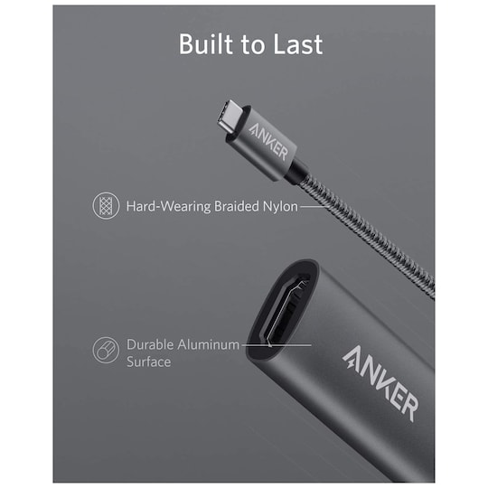 Anker PowerExpand+ USB C til HDMI adapter | Elgiganten