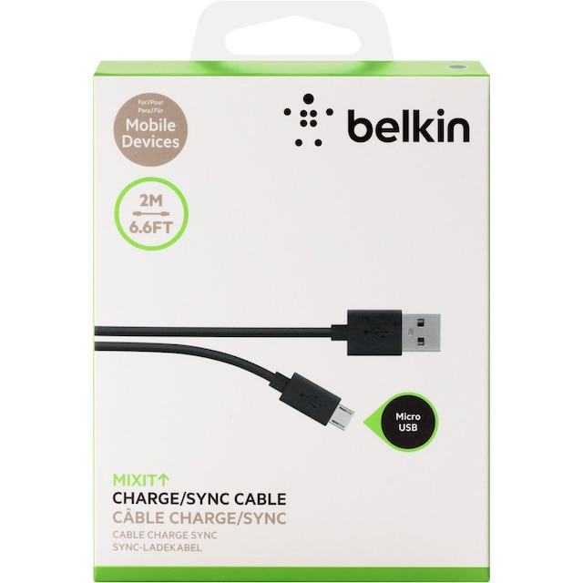 Belkin USB-A-til-Micro USB-kabel (2 m)