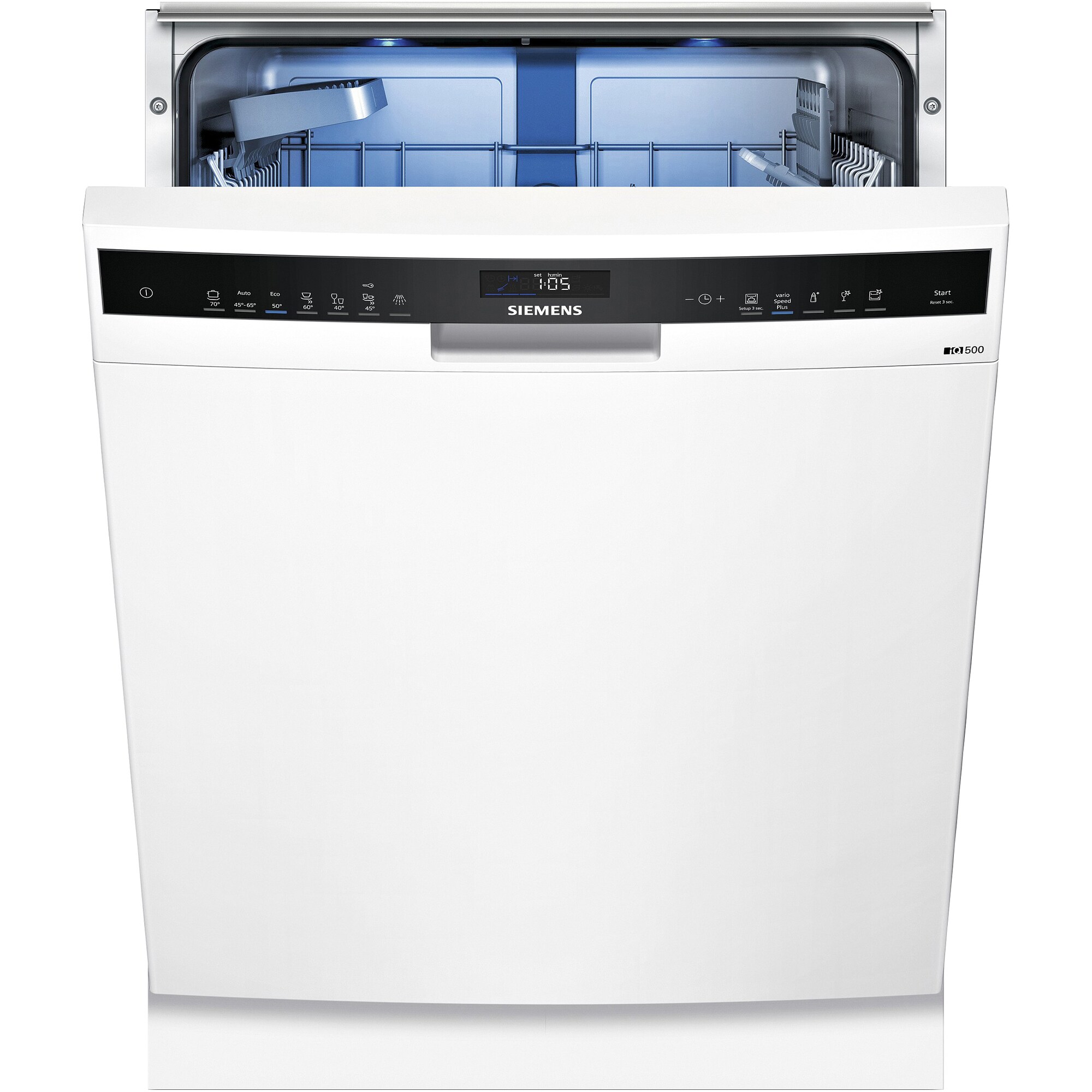 Siemens IQ500 opvaskemaskine SN457W02IS - hvid | Elgiganten