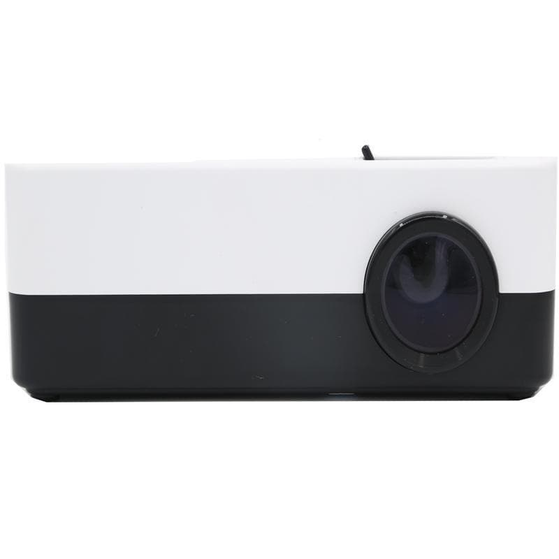 Mini-projektor med fjernbetjening, lyd og HDMI-kabel Hvid / sort |  Elgiganten