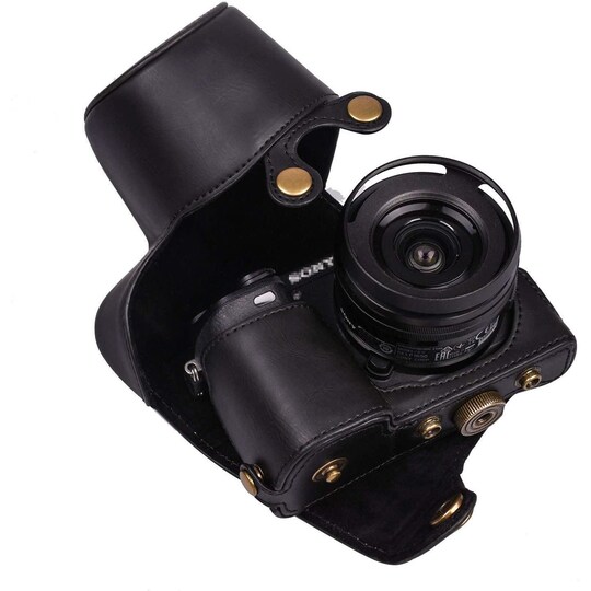 Kamerataske Sony Pu læder sort | Elgiganten