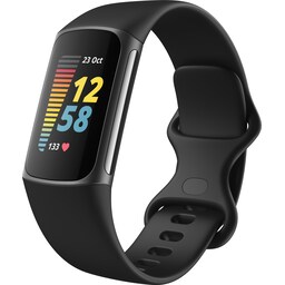 Fitbit Charge 5 aktivitetsmåler (black/graphite)