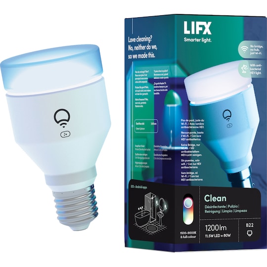 Lifx Clean LED-pære | Elgiganten