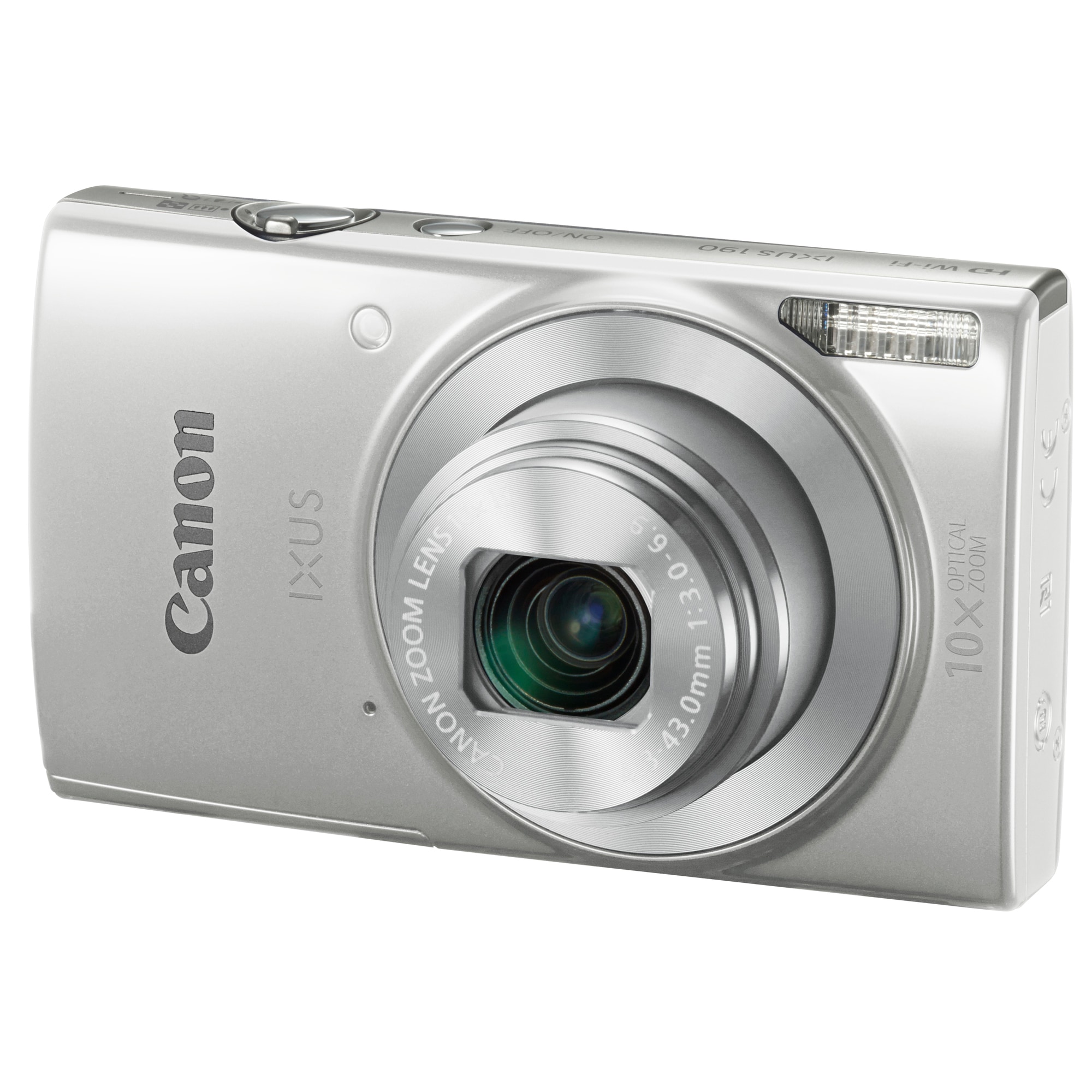 Canon Ixus 190 kompakt kamera - sølv | Elgiganten