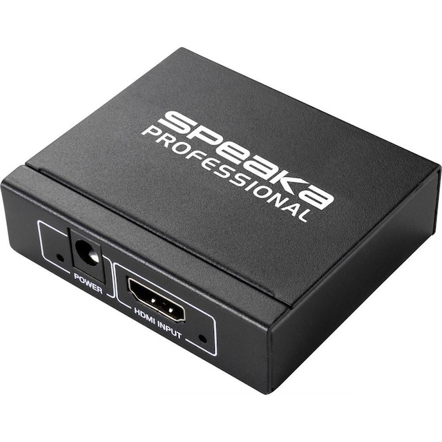 SpeaKa Professional 2 porte HDMI-splitter 3D-afspilning