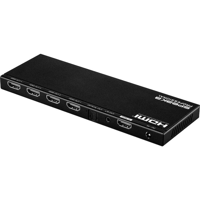 SpeaKa Professional SP-7541992 HDMI-splitter 1 stk