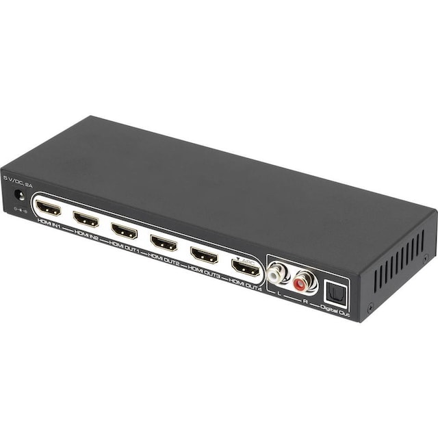SpeaKa Professional 4 porte HDMI-splitter med