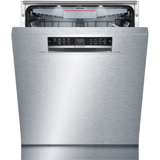 Bosch Series 6 opvaskemaskine SMU67MS06S - stål | Elgiganten