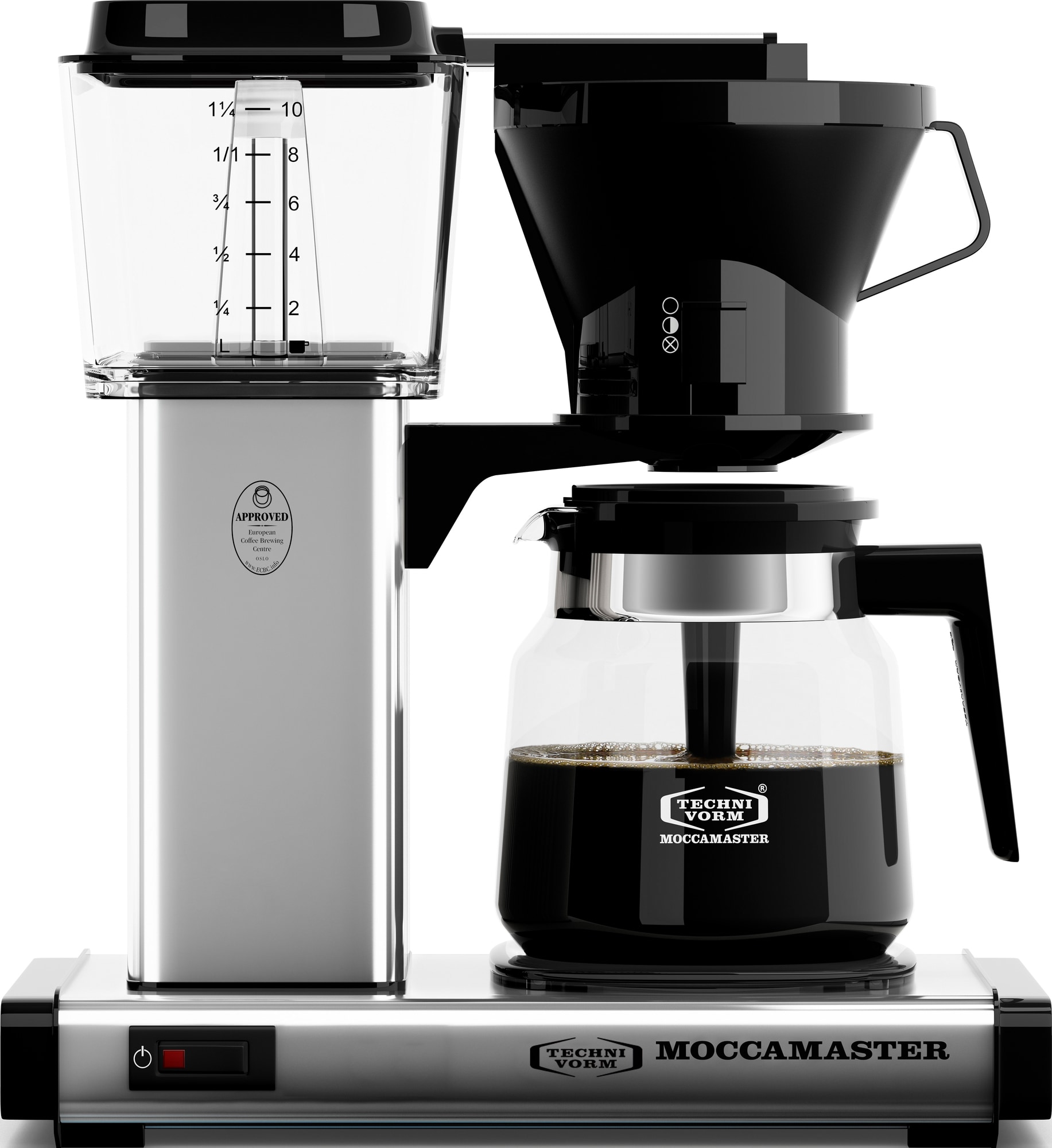 Moccamaster kaffemaskine HB941AOPS (sølv) | Elgiganten