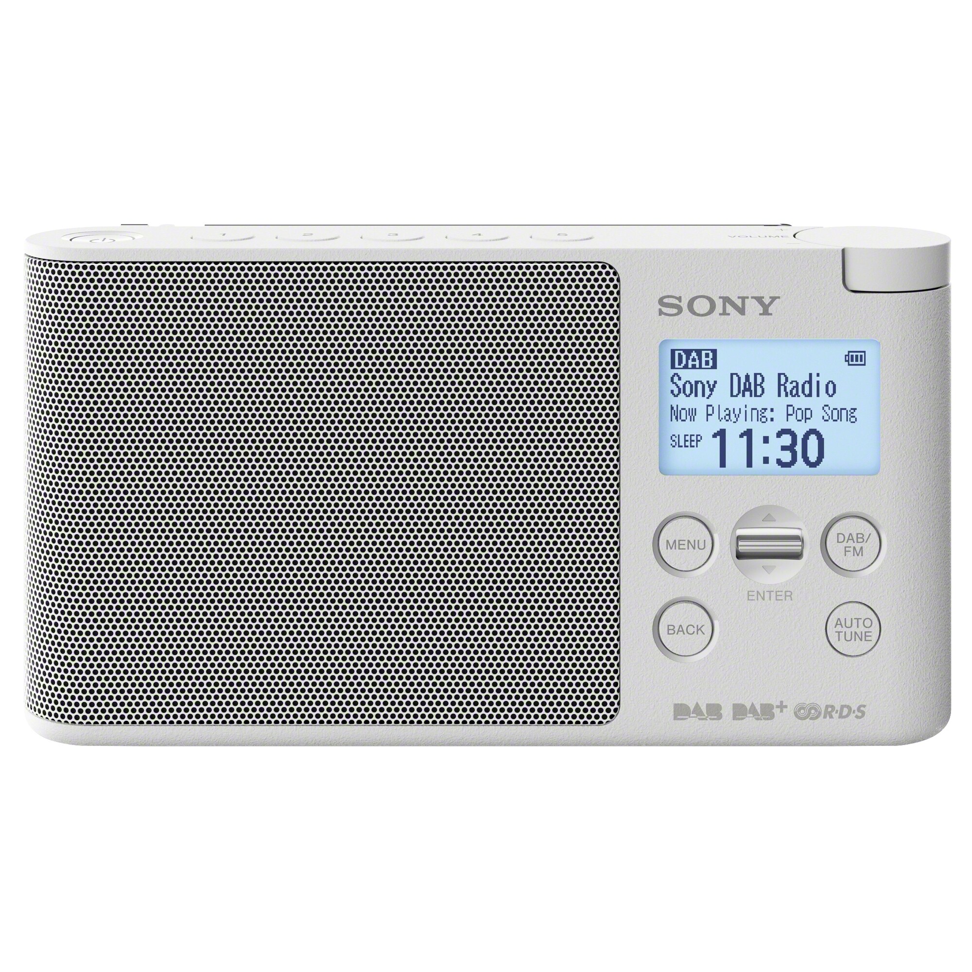 Sony DAB+ radio XDR-S41D - hvid | Elgiganten