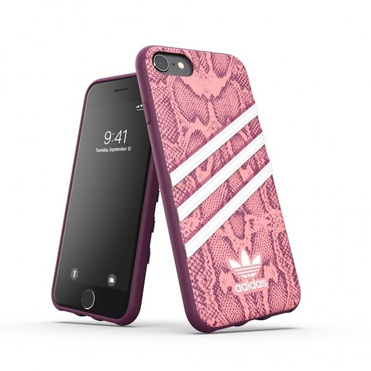 iPhone 6/6S/7/8/SE 2020 Cover Moulded Case PU Power Pink | Elgiganten