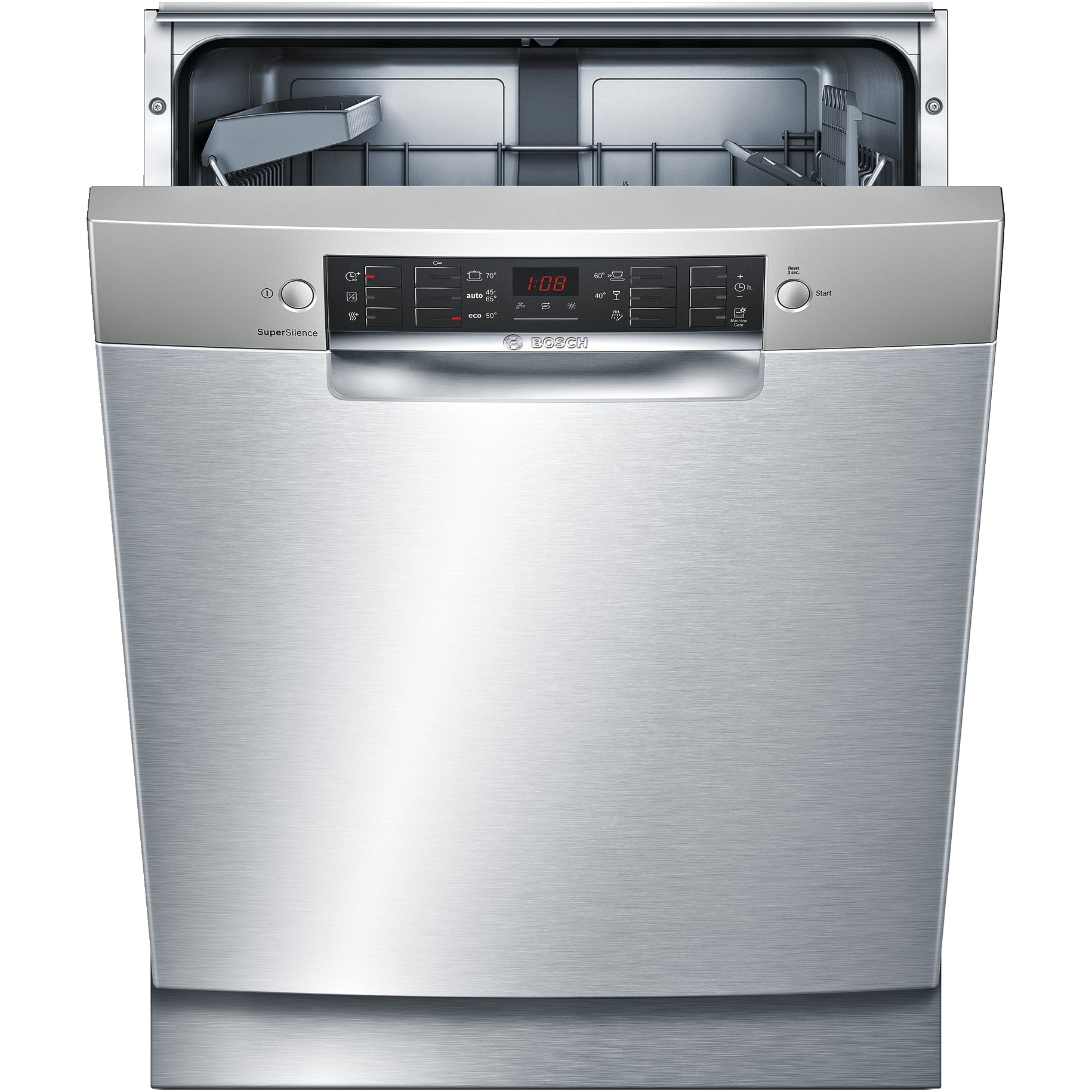 Bosch opvaskemaskine SMU46CI02S - stål TÆNK TESTVINDER | Elgiganten