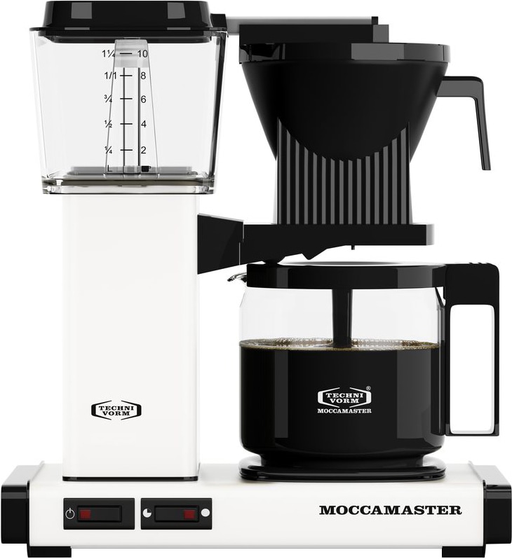 Moccamaster Automatic kaffemaskine MOC53741 (hvid) | Elgiganten