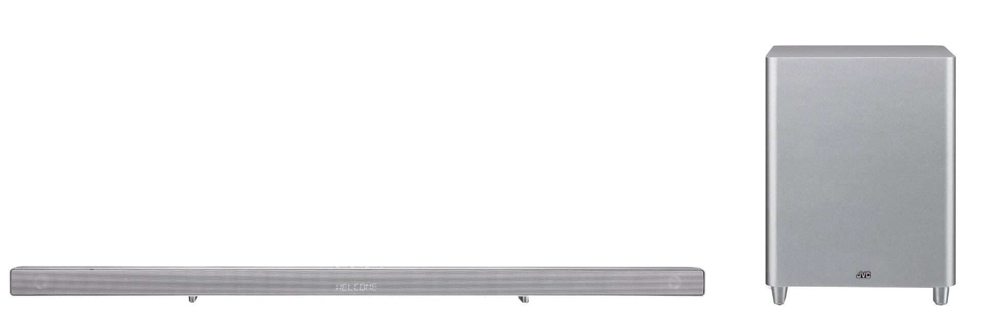 JVC 2.1 soundbar system TH-WL709S - sølvfarvet | Elgiganten