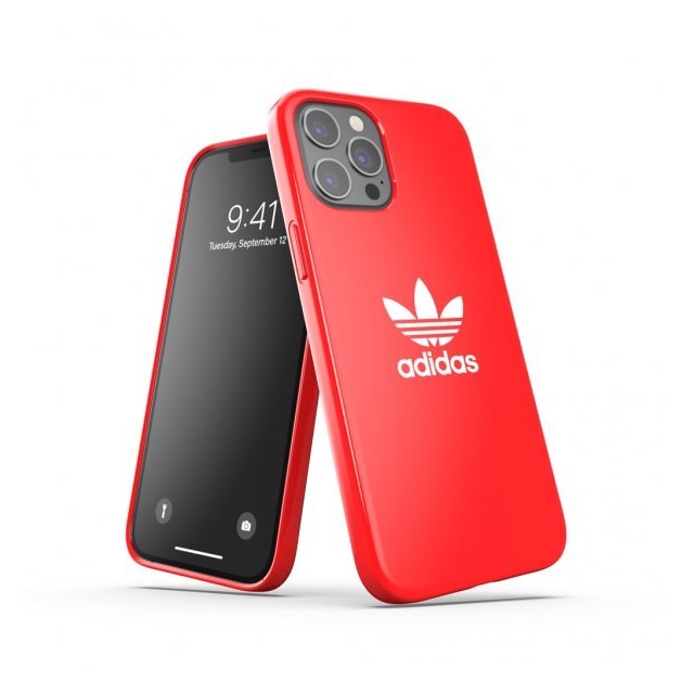 Adidas iPhone 12 Pro Max Cover Snap Case Trefoil Scarlet