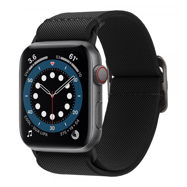 Spigen Apple Watch 42/44/45mm/Apple Watch Ultra Armbånd Lite Fit Sort