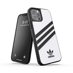 Adidas iPhone 12/iPhone 12 Pro Cover Moulded Case PU Hvid