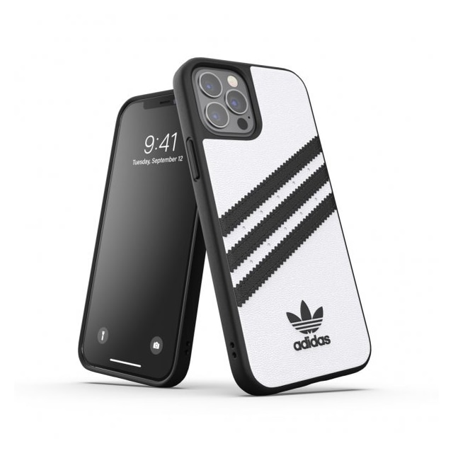 Adidas iPhone 12/iPhone 12 Pro Cover Moulded Case PU Hvid