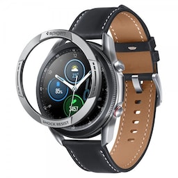 Spigen Samsung Galaxy Watch3 45mm Cover Chrono Shield Sølv