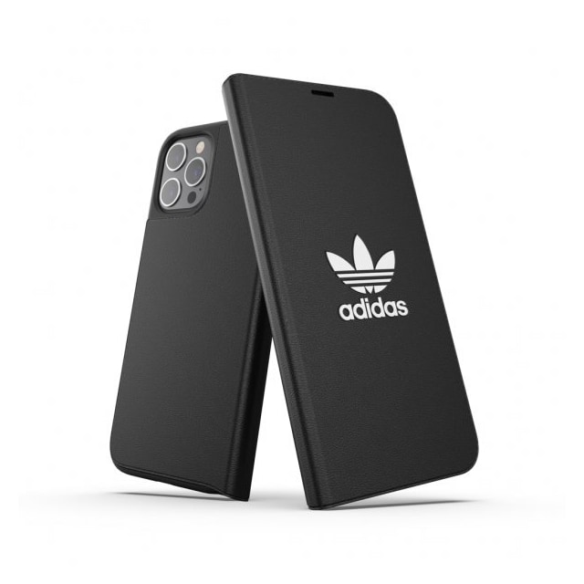 Adidas iPhone 12 Pro Max Etui Booklet Case Basic Sort