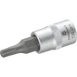 TOOLCRAFT T20 816082 T-profil Topnøgle-bit-indsats T 20