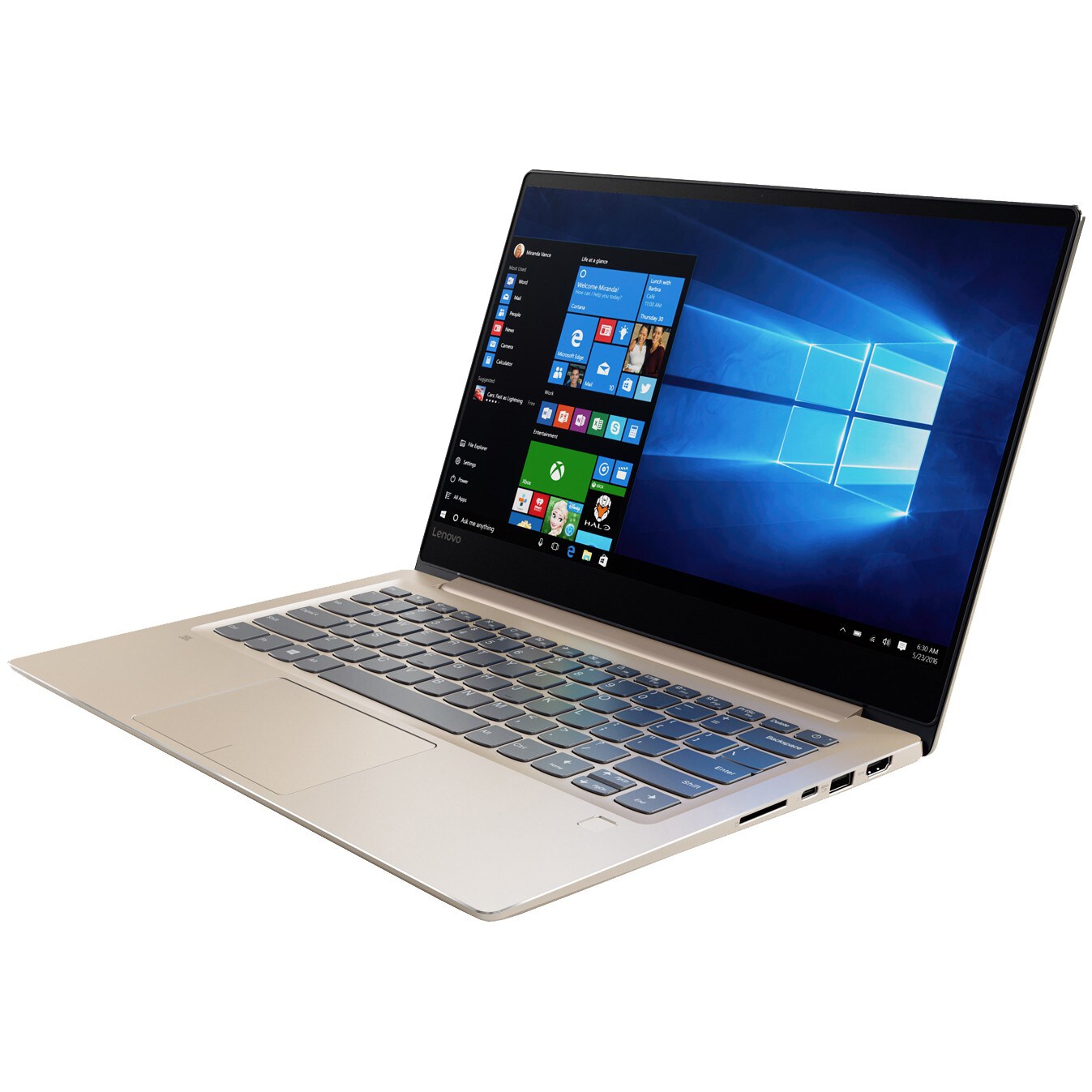 Lenovo Ideapad 720S 14" bærbar computer (champagne gold ...