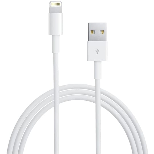 Apple Lightning til USB-kabel MD819ZM/A (2 m) | Elgiganten