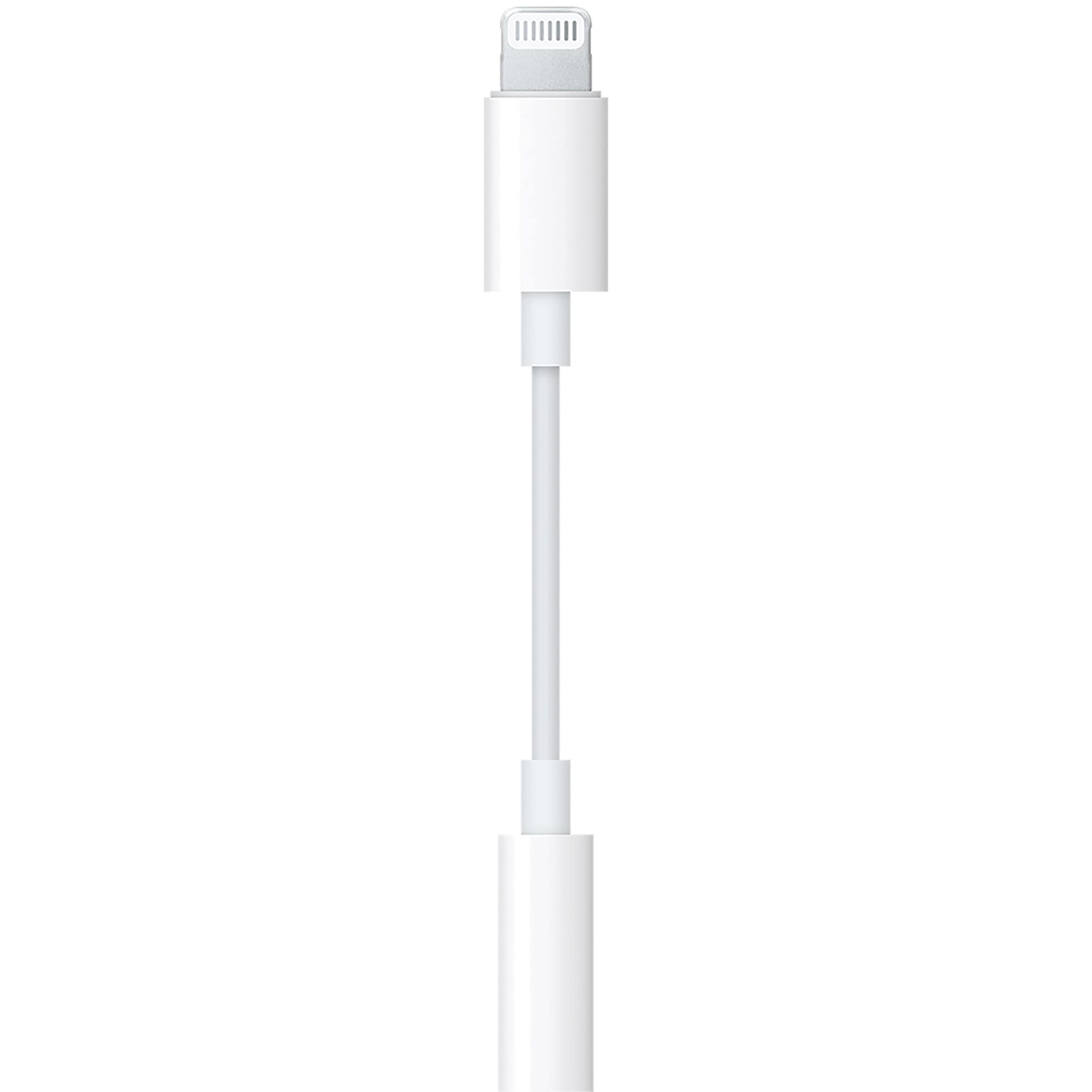 Apple Lightning adapter til 3,5 mm hovedtelefon-jack | Elgiganten