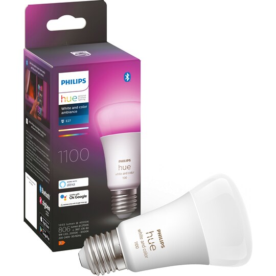 Philips Hue WCA pære 9W A60 E27