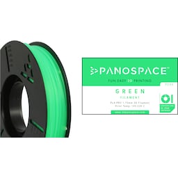 Panospace filament til 3D-printer (grøn)