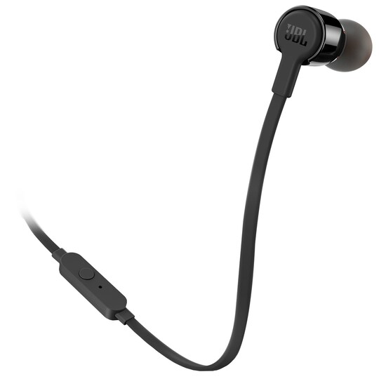 JBL in-ear hovedtelefoner T210 - sort | Elgiganten