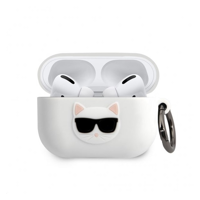 Karl Lagerfeld AirPods Pro Cover Choupette Hvid