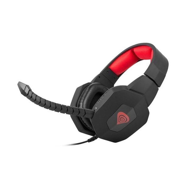 Genesis Gaming Headset H59, 3,5 mm 4-benet mini-jack, NSG-0687, Sort, Kablet, Indbygget mikrofon