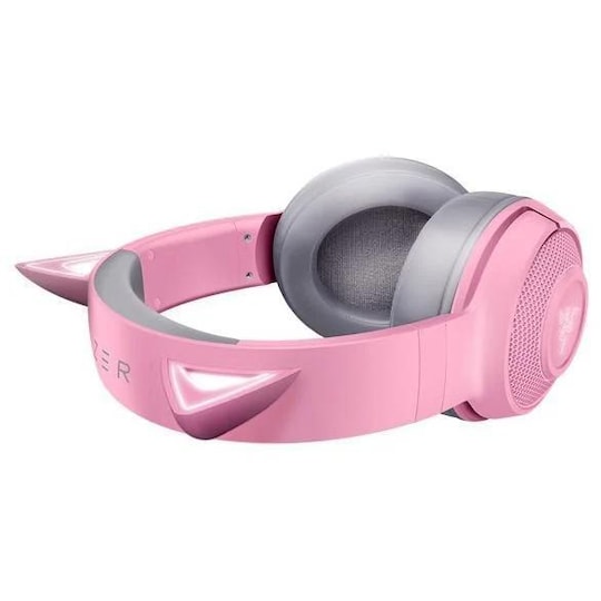 Razer Kraken Kitty Gaming Headset, Indbygget mikrofon, Pink | Elgiganten