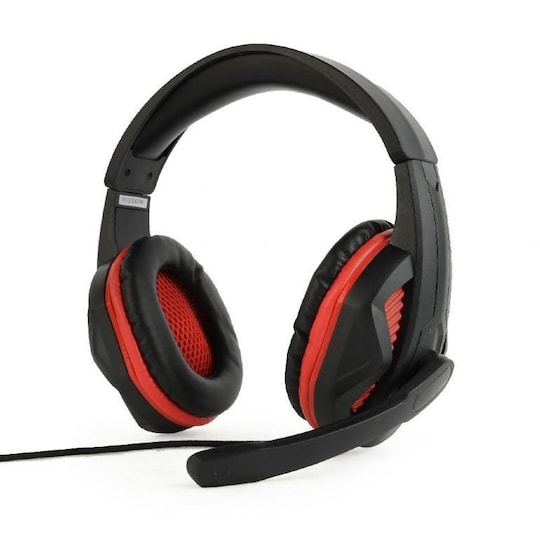 Gembird Gaming-headset, 3,5 mm stik, GHS-03, Sort, Indbygget mikrofon,  Kablet | Elgiganten